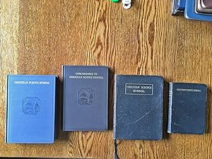 4 book listing - 3) Christian Science Hymnals - 1) Christian Science Hymnal Concordance and Gener...