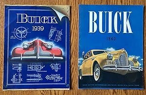 Three Buick Motor Division items - General Motors Corporation - from 1939-1940