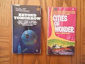 Damon Knight Anthologies Two (2) Paperback Book Lot, including: Beyond Tomorrw, and; Cities of Wo...