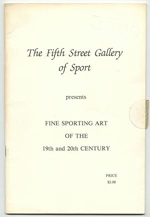 Fine Sporting Art of the 19th and 20th Century