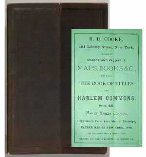 Deduction of the Title to Harlaem Commons, and Abstract of the Title of Dudley Selden