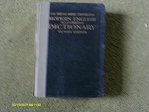 The British Universities Modern English Illustrated Dictionary