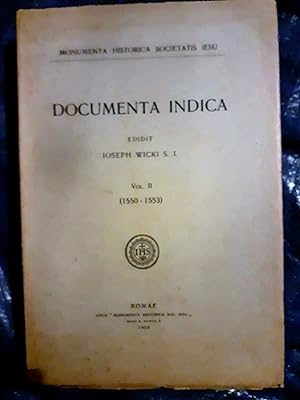 Documenta Indica II (1550-1553)