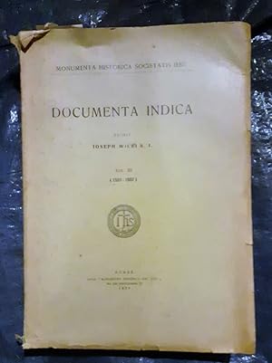 Documenta Indica III (1553-1557)