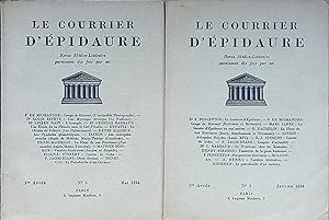 Le Courrier d'Épidaure 1re Année 1934 complète