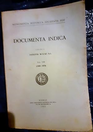 Documenta Indica VIII (1569-1573)