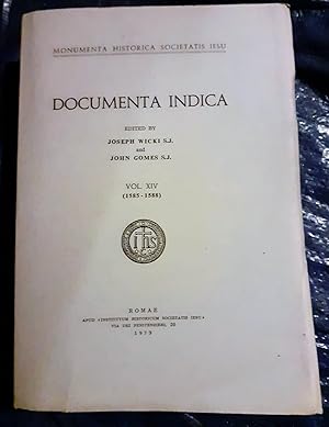 Documenta Indica XIV(1585-1588)