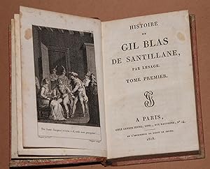 Le sage Gil Blas I - Histoire de Gil Blas de Santillane, par lesage, Tome premier