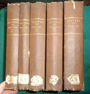 Oeuvres de (Works of). 5 volumes complete.