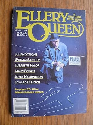 Ellery Queen Mystery Magazine Mid-December 1985