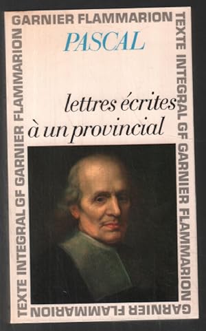 Lettres écrites à un provincial