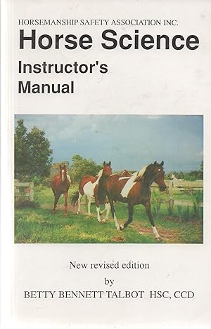 Horse Science Instructor's Manual