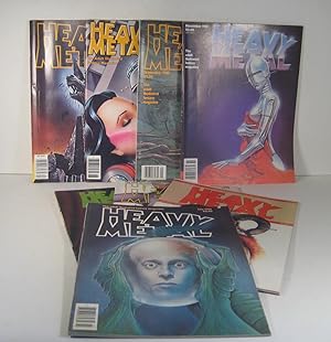 Heavy Metal. 8 Issues. 1980