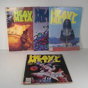 Heavy Metal. 4 Issues. 1978