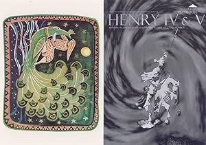 Henry IV V A Dream Of Anthony & Louisa 2x Salisbury Theatre Postcard s