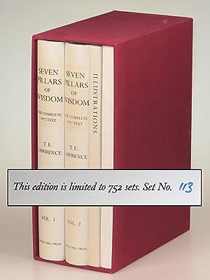 Seven Pillars of Wisdom: a triumph, the complete 1922 'Oxford' text, four volume limited and numb...