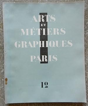 Arts et Métiers Graphiques 12.