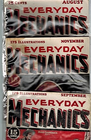 Everyday Mechanics , August, September, and November, 1930