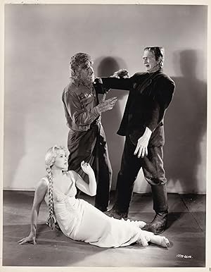 Frankenstein Meets the Wolf Man [Wolfman] (Original publicity photograph of Lon Chaney Jr. and Be...