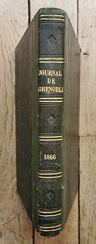 journal des Cours Impériales de GRENOBLE et de CHAMBÉRY - année 1866