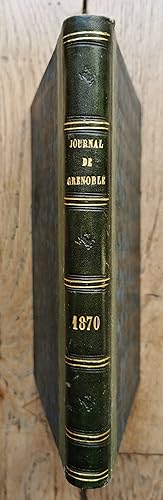 journal des Cours Impériales de GRENOBLE et de CHAMBÉRY - année 1870