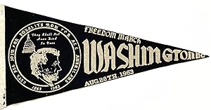 Freedom March / Washington D.C. August 28th, 1963 [Pennant from the March on Washington]