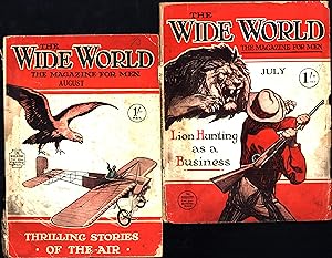 The Wide World Magazine Vol. XLI (41) Nos. 243 and 244, monthly issues for July and August, 1918,...
