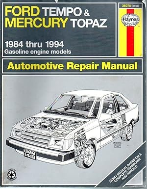 Ford Tempo Mercury Topaz 1984-94