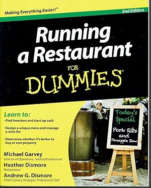 Running A Restaurant for Dummies 2ed