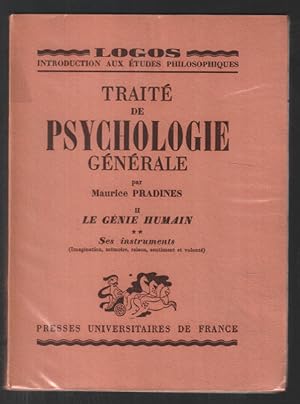 Traité de Psychologie Générale
