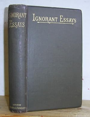 Ignorant Essays (1887)