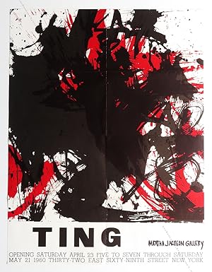 TING. (Affiche d'exposition / exhibition poster).