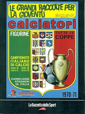 Calciatori - La raccolta completa degli album Panini 1970-71