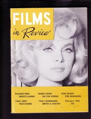 FILMS IN REVIEW-Feburary 1965-PAULINE FREDERICK FN