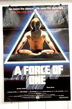 FORCE OF ONE, A-1978-ONE SHEET VG