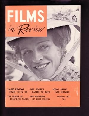 FILMS IN REVIEW-OCT 1971-MARY BETH HUGHES-WILLIAM WYLER VF