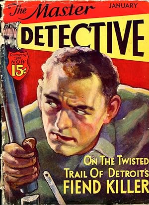 MASTER DETECTIVE-JAN 1933-SPICY-MURDER-KIDNAP-RAPE-DELOS PALMER COVER-poor P