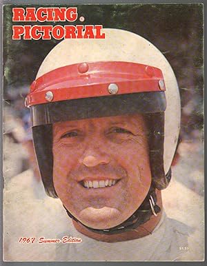 Racing PIctorial-Summer 1967-AJ Foyt cover-NASCAR-USAC-IMCA-VG