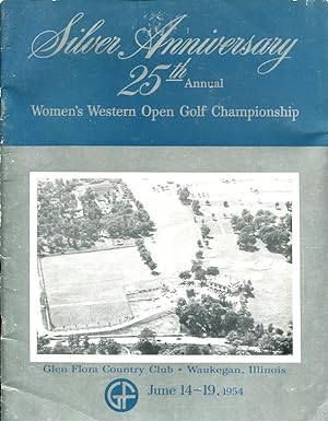 WOMEN'S WESTERN GOLF ASSOC. TOURNEY PROGRAM-LPGA 1954 EX
