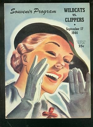CLIPPERS v WILDCATS APFL FOOTBALL-PGM 9/17/1944-GILMORE VF