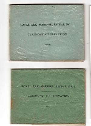 Royal Ark Mariner, Ritual No. 1 (1926 & 1950)