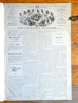 Le carillon de Saint-Gervais, Charivari suisse, XXXVIe année.