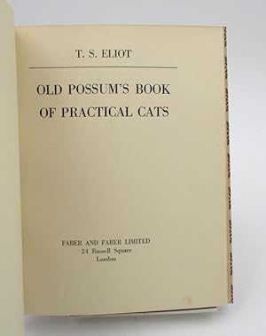 Old possum's book of practical cats