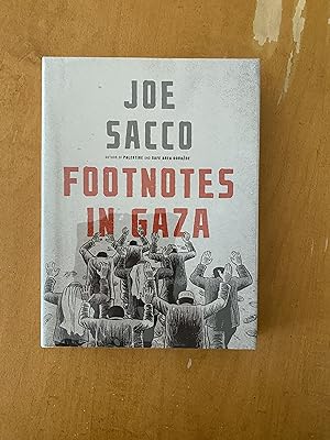 Footnotes in Gaza: A Graphic Novel - SIGNED