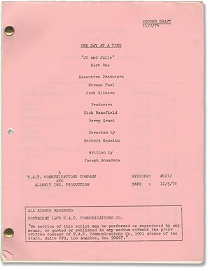 One Day at a Time: J.C. and Julie (Part 1) (Original script for the 1977 television episode)