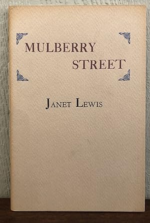 MULBERRY STREET A Libretto