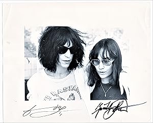PHOTOGRAPH SIGNED BY PATTI SMITH