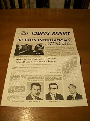 ISI Campus Report, Vol. 3, No. 1, Spring 1965