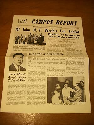 ISI Campus Report, Vol. 2, No. 2, Winter 1963-64