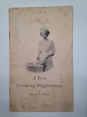 A Few Cooking Suggestions. [Crisco]